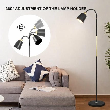 Adjustable Metal LED Floor Lamp E27