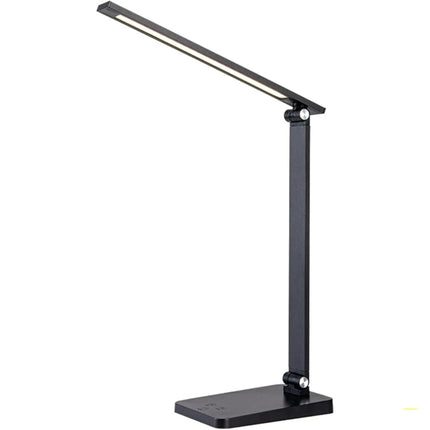 Desk lamp Eye-Caring Dimmable Bedside lamp with USB Charging Port 5 Light Modes for Home, Office, Bedroom, Reading, Work, Study