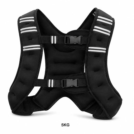 5KG Adjustable Weighted Vest for Running, Gym & Strength Training | Fitness Workout Vest