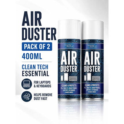 Air Duster Spray 400ml Compressed Air Cleaner for Laptop Keyboard PC Computer Electronics Dust Remover
