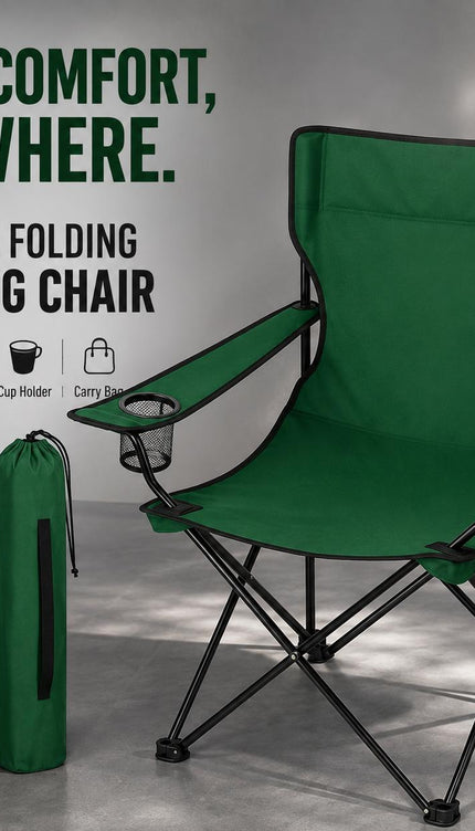Camping Chairs Portable Folding Lightweight Outdoor Garden Beach Picnic Chair