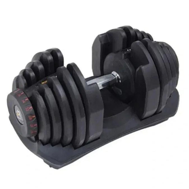 40kg Adjustable Dumbbell Set Quick Dial Weight Lifting Equipment for Home Gym Strength Training Fitness Exercise Workout with Adjustable Weights