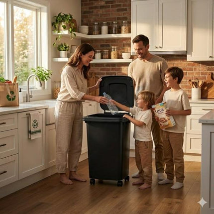 30L Wheelie Recycling Bin