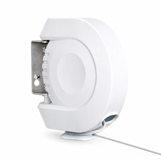 15m Retractable Clothes Line 15KG Heavy Duty Wall Mounted Washing Line for Indoor & Outdoor Use
