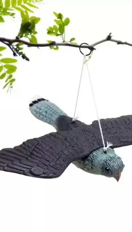 Bird Scarer Decoy Garden Ornament – Owl, Hawk, Heron & Plastic Hawk