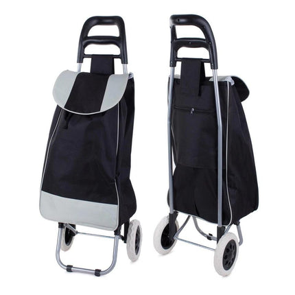 35L Folding Shopping Trolley with Waterproof Bag
