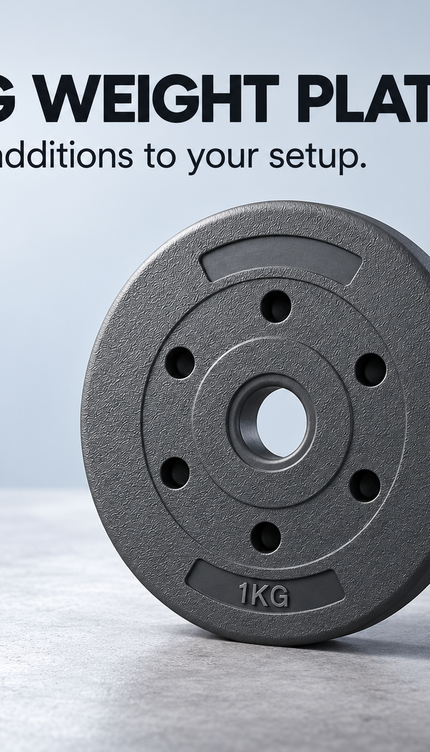 1kg Single Weight Plate for Dumbbell & Barbell