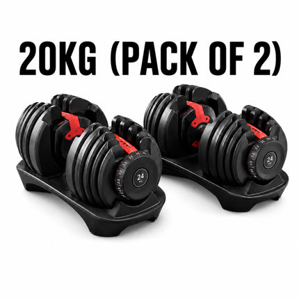 Adjustable Quick Dial Dumbbell Set-Home Training