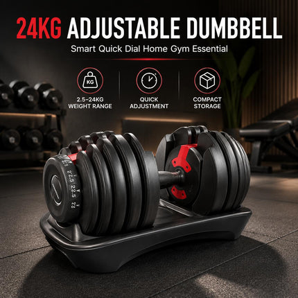 Adjustable Quick Dial Dumbbell – 24kg/40kg