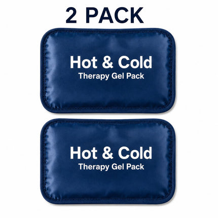 Reusable Hot Cold Gel Pack with Adjustable Strap Microwaveable Freezable Ice Pack for Pain Relief Use