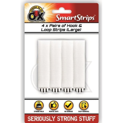 Poster Strips Adhesive Replacement And Hook & Loop Damage Free Hanging Strips