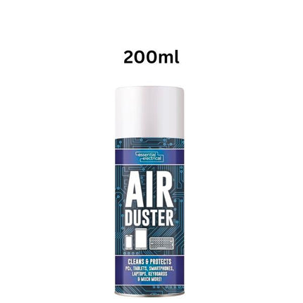 BURAKH Compressed Air Duster 200ml – Powerful Dust Cleaner Spray for Electronics, Laptops, Keyboards, PCs, Cameras & Gadgets | Safe, Anti-Static Formula | Ideal for Office & Home Use