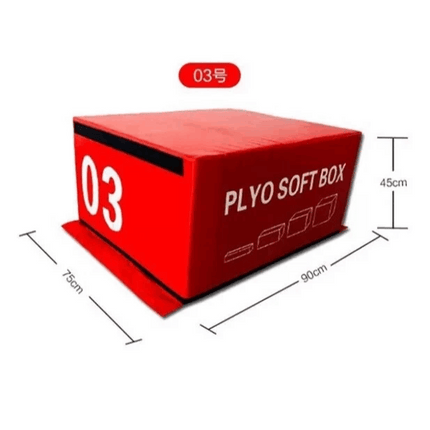 Soft Foam Plyometric Jump Box Set