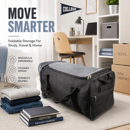 80L Rolling Duffle Bag