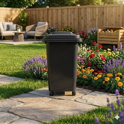 50L Wheelie Recycling Bin