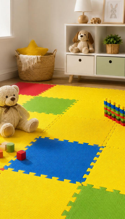EVA Foam Interlocking Floor Mats 30 × 30 × 1cm