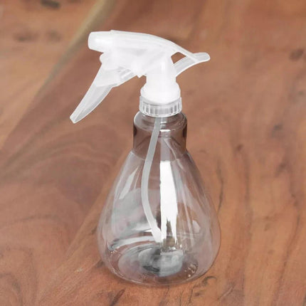 10 Pack 500ml Trigger Spray Bottles Clear PET Plastic Water Misters for Hair Salon Garden Plants Cleaning Home