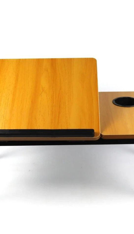 Foldable Laptop Table – Brown