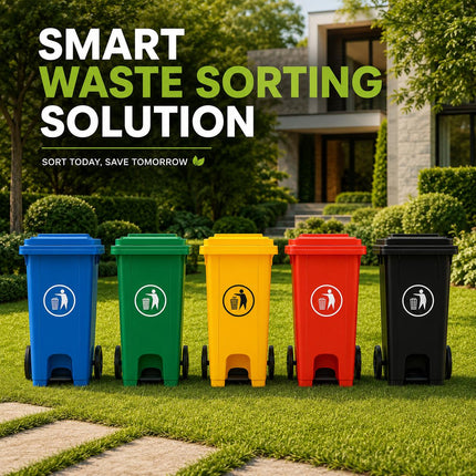 100L/120L Large Wheelie Waste Bin