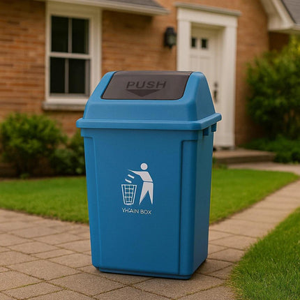 40L Swing Lid Recycling Bin – BPA-Free Plastic Dustbin