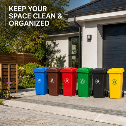 Wheelie Waste Bin 100L/120L
