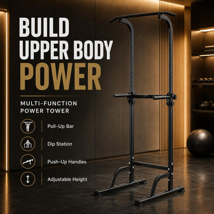 Power Tower Dip Station