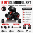 6 in 1 dumbbell
