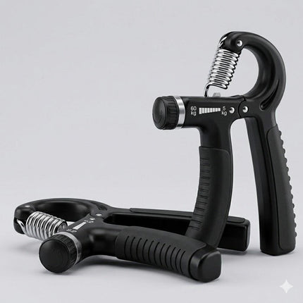 Hand Grip Strengthener 2 Pack Adjustable 5-60KG Forearm Wrist Exercise Trainer