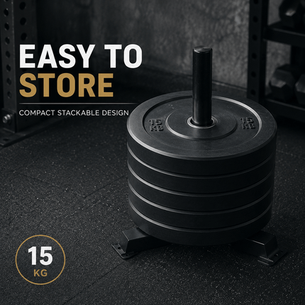 Rubber Weight Plates Barbell Discs Dumbbell Weights Strength Training Gym Lifting Plates for Home Workout