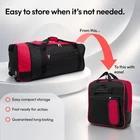 80L Rolling Duffle Bag