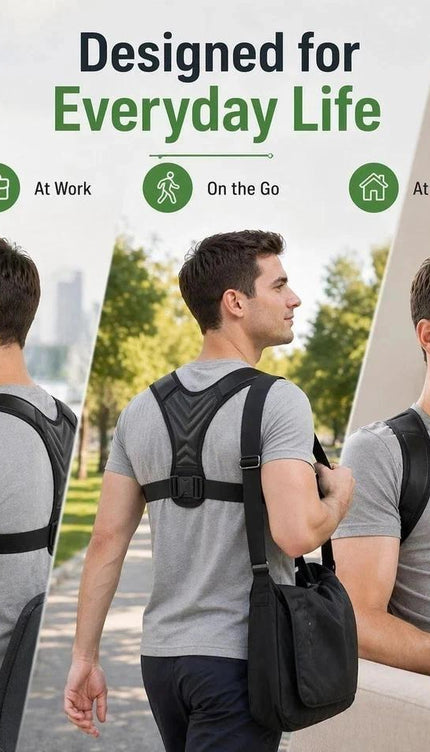 Medium Adjustable Back & Shoulder Support Belt