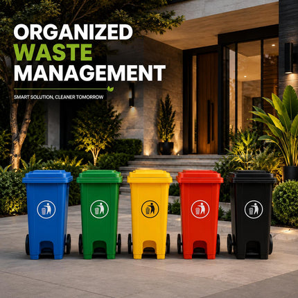100L/120L Large Wheelie Waste Bin