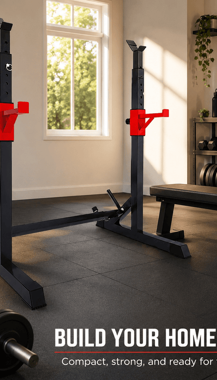 Adjustable Barbell Stand Rack
