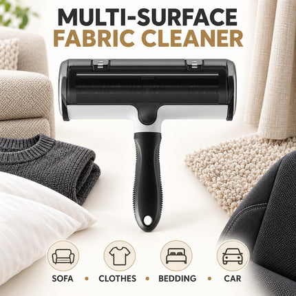 Reusable Lint Roller Pet Hair Remover Washable Sticky Roller for Dog Cat Fur Clothes Sofa Carpet Furniture Car Seats