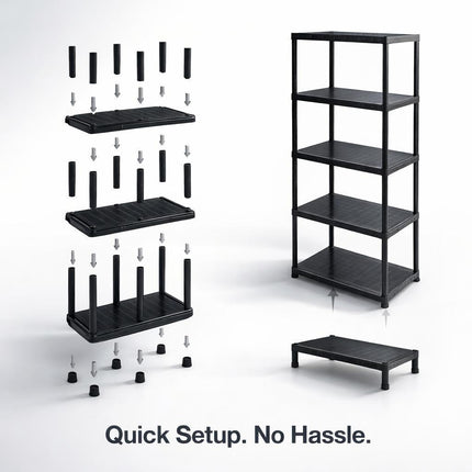4/5 Tier Garage Shelving Unit