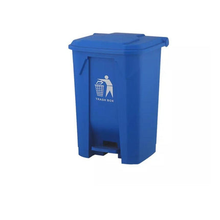 80L Pedal Recycling Bin – Blue