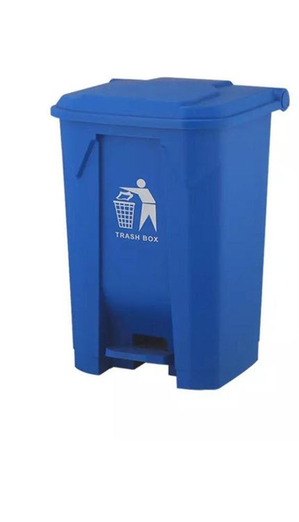 80L Pedal Recycling Bin – Blue