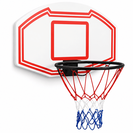 Large Wall Mounted Basketball Hoop with Backboard and Rim, Indoor Outdoor Basketball Practice and Shooting Set