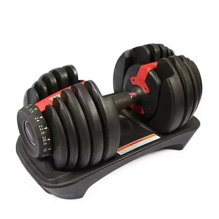 24kg Quick Dial Adjustable Dumbbell Set – Smart Weight Lifting Equipment for Home Gym Strength Training Fitness Workout Exercise