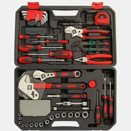 325pcs Professional Tool Kit Hand Tool Set Household Workshop DIY Repair Tools Complete Mechanics Home Maintenance Portable Storage Case for Electrician Plumber Technician Use