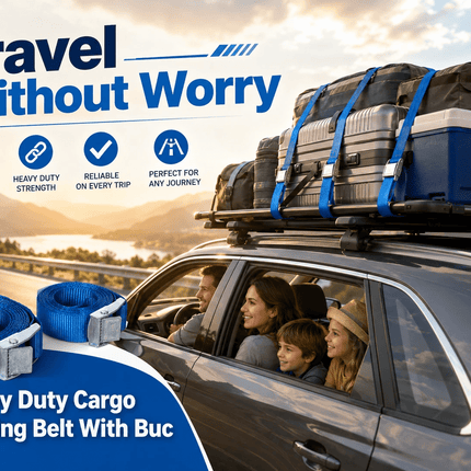 Ratchet Tie Down Strap 2.5M x 2PK Heavy Duty Bike Car Cargo Lashing Belt with Buckle for Trailer Truck Moving Transport Load Securing