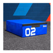 Plyo Box Height: 90 x 75 x 30cm Blue