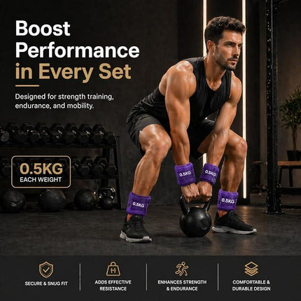 2-Piece Adjustable Ankle & Wrist Weights