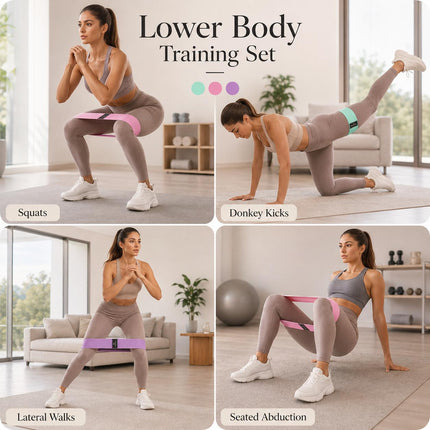 Fabric Resistance Band Set