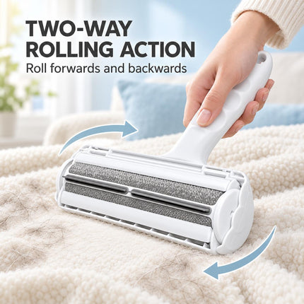 Pet Hair Remover Roller Self Cleaning Reusable Lint Brush Dog Cat Fur Cleaner for Sofa Carpet Clothes Car Seats Furniture