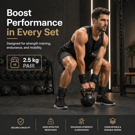 2-Piece Adjustable Ankle & Wrist Weights