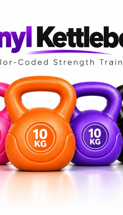 Kettlebell Weight 2KG-20KG Vinyl Coated Cement