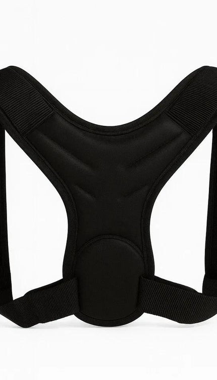 Adjustable Back & Shoulder Support Belt Large, Lightweight Posture Support Strap for Men Women, Home Office & Daily Wear