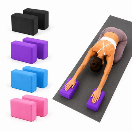 2-Piece Yoga Block Set