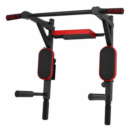 Wall Mounted Pull Up Bar & Dip Station – Power Tower Home Gym | Upper Body Strength Training Station